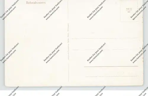 7400 TÜBINGEN - BEBENHAUSEN, Ortsansicht