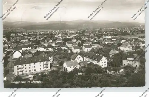 7560 GAGGENAU, Ortsansicht 1961