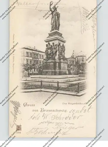 3300 BRAUNSCHWEIG, Siegesdenkmal, 1899
