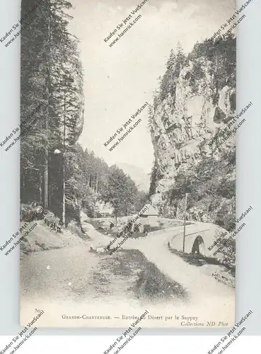 F 38700 LE SAPPEY-EN-CHARTREUSE, Entree de Dessert par le Sappey