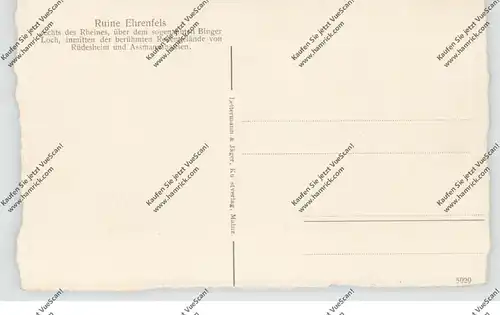 6220 RÜDESHEIM, Ruine Ehrenfels, 191..