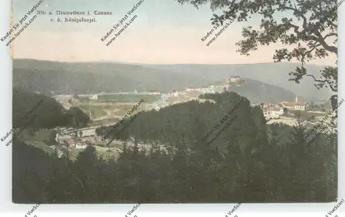 6395 WEILROD - ALTWEILNAU & NEUWEILNAU von der Königskanzel, 1906