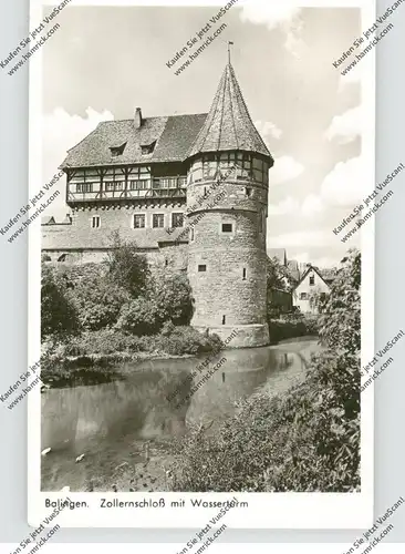 7460 BALINGEN, Zollernschloß mit Wasserturm, / Water Tower / Chateau d'eau