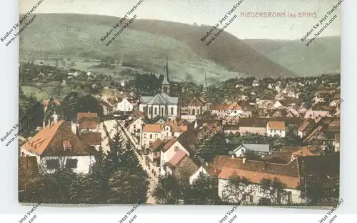 F 67110 NIEDERBRONN / NIEDERBRONN-LES-BAINS, Gesamtansicht