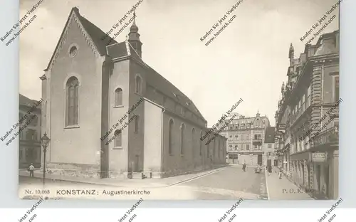 7750 KONSTANZ, Augustinerkirche, Hotel Bayerischer Hof, Schuhlager, Pelzwaaren..., Edit. Franco-Suisse Bern