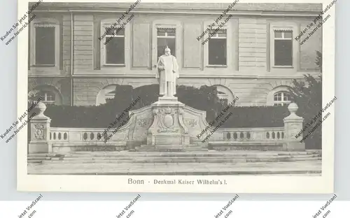 5300 BONN, Denkmal Kaiser Wilhelm I.