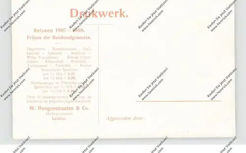 5480 REMAGEN, Künstler-Karte Heilinger, Werbe-AK Hoogenstraaten - Leiden