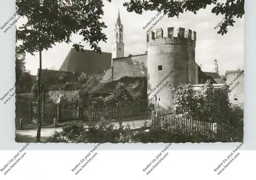 8898 SCHROBENHAUSEN, Motiv an der Stadtmauer, 1963
