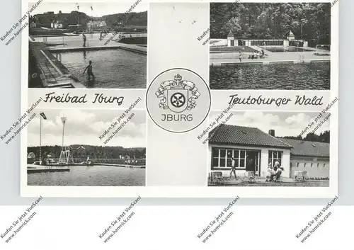 4505 BAD IBURG, Freibad, 1957