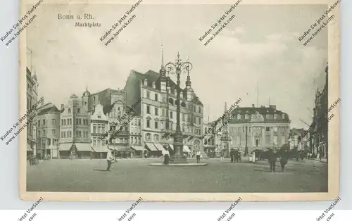 5300 BONN, Marktplatz, 1923