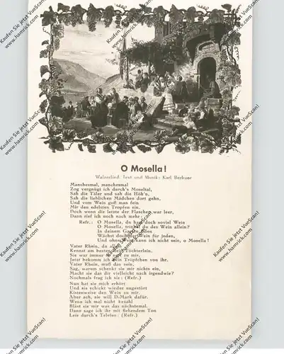 MUSIK - LIEDER, "O Mosella", Karl Berbuer