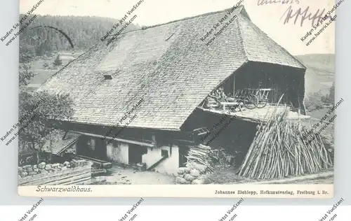 LANDWIRTSCHAFT - Bauernhof im Schwarzwald, 1905