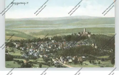 6240 KÖNIGSTEIN, Blick auf die Stadt, 1921