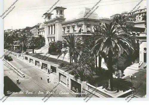 I 18038 SAN REMO, Casino Municipale, Oldtimer, 1952
