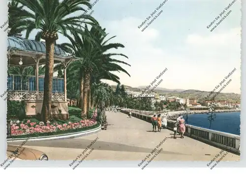 I 18038 SAN REMO, Lungomare, 1953