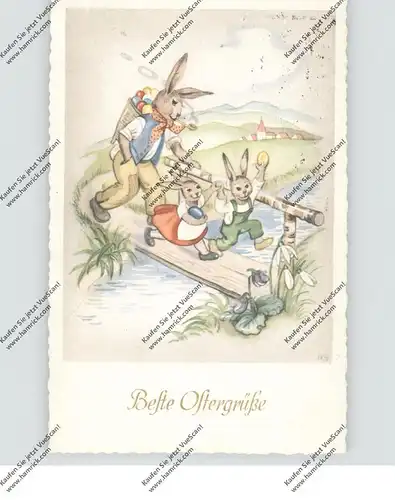 OSTERN - Hasenvater mit Kindern