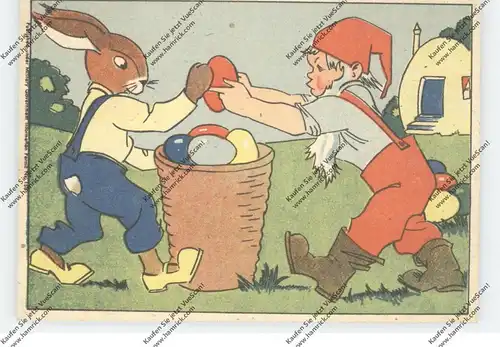 OSTERN - Hase und Zwerg