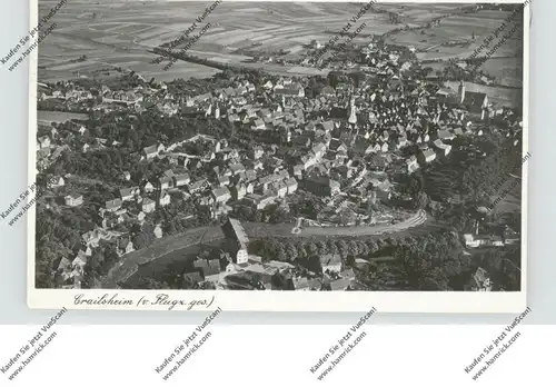 7180 CRAILSHEIM, Luftaufnahme, 1938