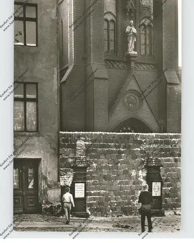 1000 BERLIN, Berliner Mauer, Bernauer Strasse, Versöhnungskirche, 1961