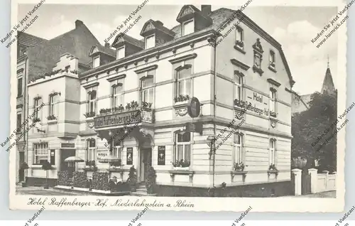 5420 LAHNSTEIN - NIEDERLAHNSTEIN, Hotel Raffenberger Hof, 1940