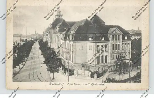 4000 DÜSSELDORF, Rheinallee, Landeshaus, 1921