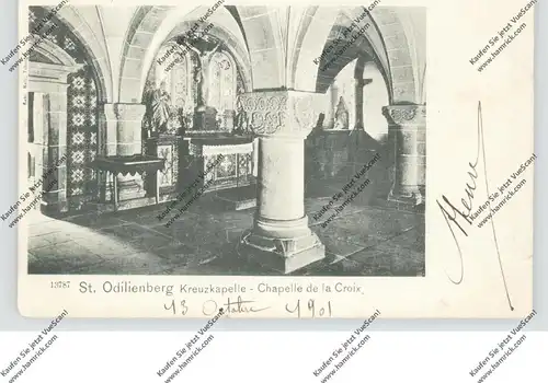F 67210 OBERNAI / OBEREHNHEIM, St. Odilienberg, Kreuzkapelle, 1901