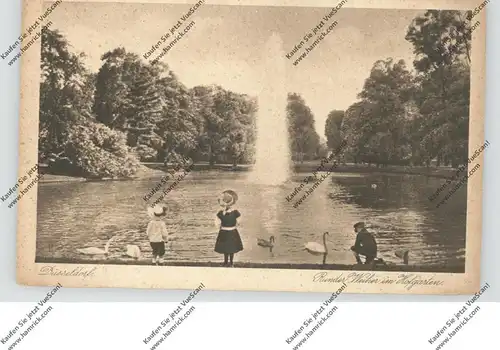 4000 DÜSSELDORF, Hofgarten Runder Weiher