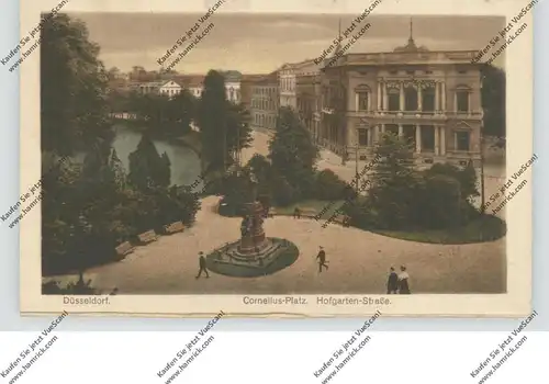 4000 DÜSSELDORF, Corneliuspatz, Hofgarten-Strass