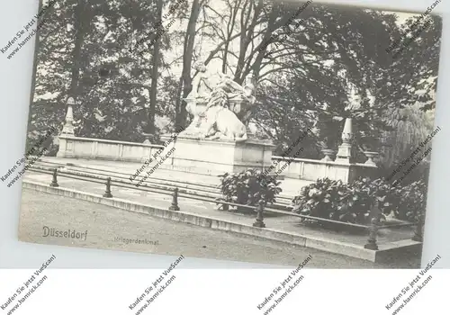 4000 DÜSSELDORF, Kriegerdenkmal, 1907