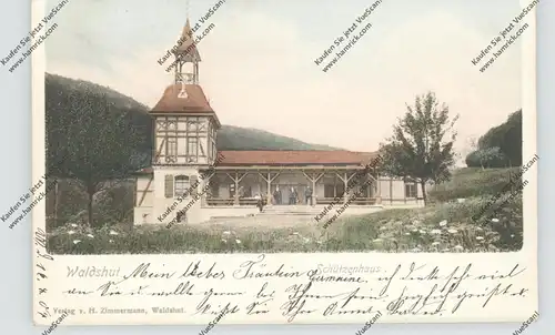7890 WALDSHUT, Schützenhaus, 1904
