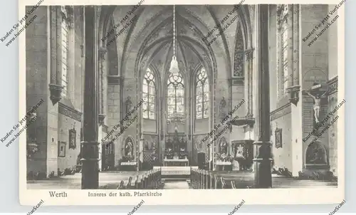 4294 ISSELBURG - WERTH, Katholische Pfarrkirche, Innenansicht