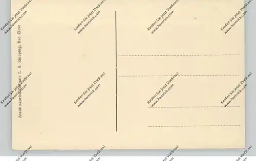 4190 KLEVE, Lohengrin-Denkmal, Schwanenburg