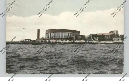 2940 WILHELMSHAVEN, Strandhalle, kl. Druckstelle, 1957