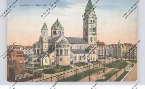 4000 DÜSSELDORF - PEMPELFORT, Rochuskirche, 20er Jahre