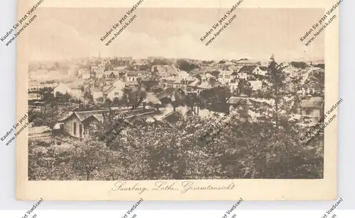 F 57400 SARREBOURG / SAARBURG, Gesamtansicht 1918