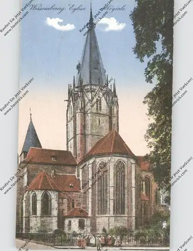 F 67160 WISSEMBOURG / WEISSENBURG, l'Eglise collegiale