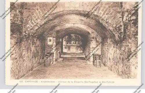 TUNESIE - CARTHAGE / KARTHAGO, Amphitheatre