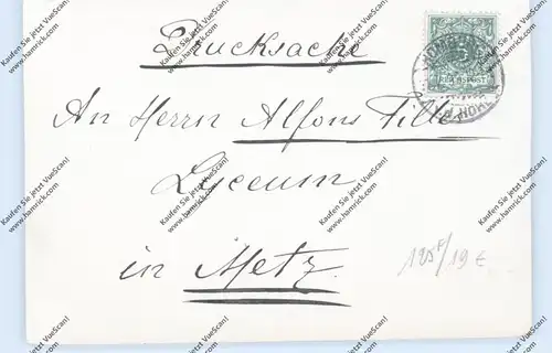 6380 BAD HOMBURG, Gruss aus...,1899, wahrscheinlich Teil einer Doppelkarte