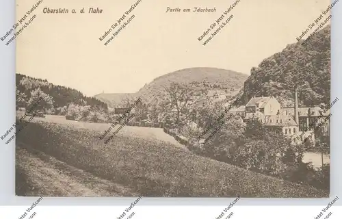 6580 IDAR - OBERSTEIN, Partie am Idarbach in Oberstein, 1923