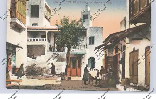 TUNESIE - SIDI-BOU-SAID, La Place Principale