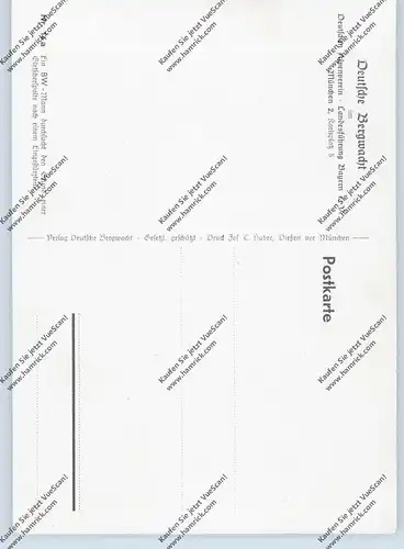 SPORT - BERGSTEIGEN, Ein Bergwacht-Mann durchsucht eine Gletscherspalte, Deutscher Alpenverein
