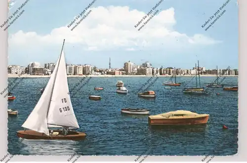 EGYPT - ALEXANDRIA, Skyline East Harbour, 1961