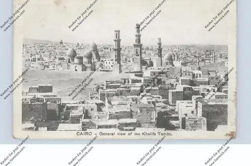 EGYPT - CAIRO, Khalifs Tomb, 1916, British Field Post, Censorship