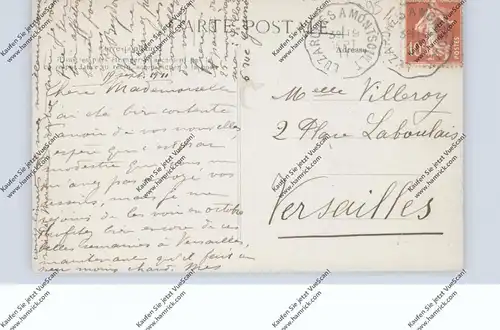F 95270 SAINT-MARTIN-DU-TERTRE, Chateau de Fraconville, Le Pont rustique, 1911