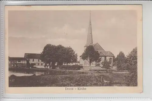 5166 KREUZAU - DROVE, Kirche 1928
