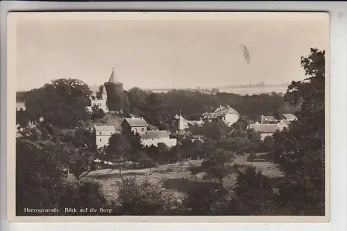 5120 HERZOGENRATH, Blick auf die Burg, 1934