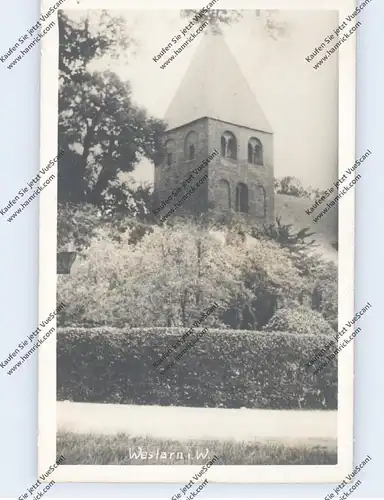 4772 BAD SASSENDORF - WESLARN, Kirche, Dienstposr Böhmen & Mähren Prerau, 1940