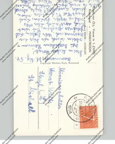 LIMBURG - ROERMOND, Kapel O.L.Vrouw in t'Zand, 1954