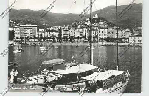 I 18038 SAN REMO, Vista del Porto, 1953