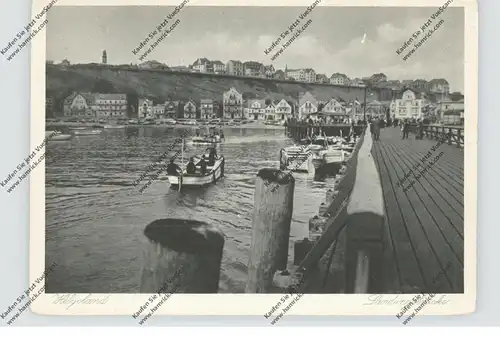 2192 HELGOLAND, Landungsbrücke